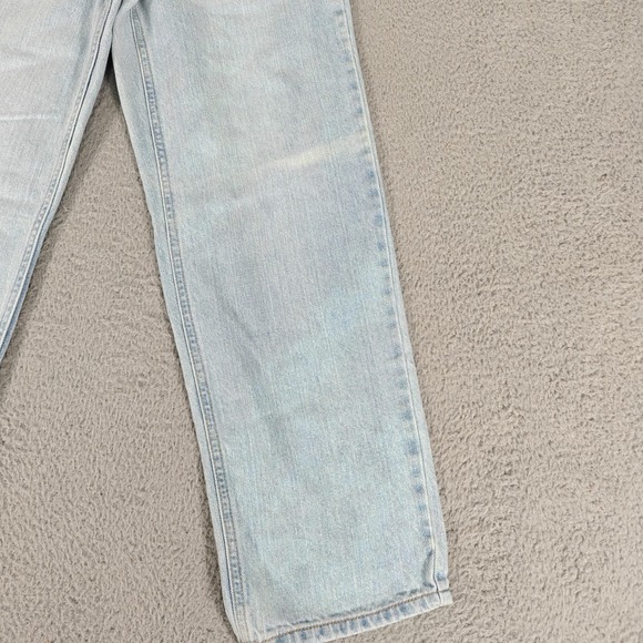 And Now This Jeans Womens 26 Light Wash Straight Leg High Rise Denim 100% Cotton - Picture 2 of 16